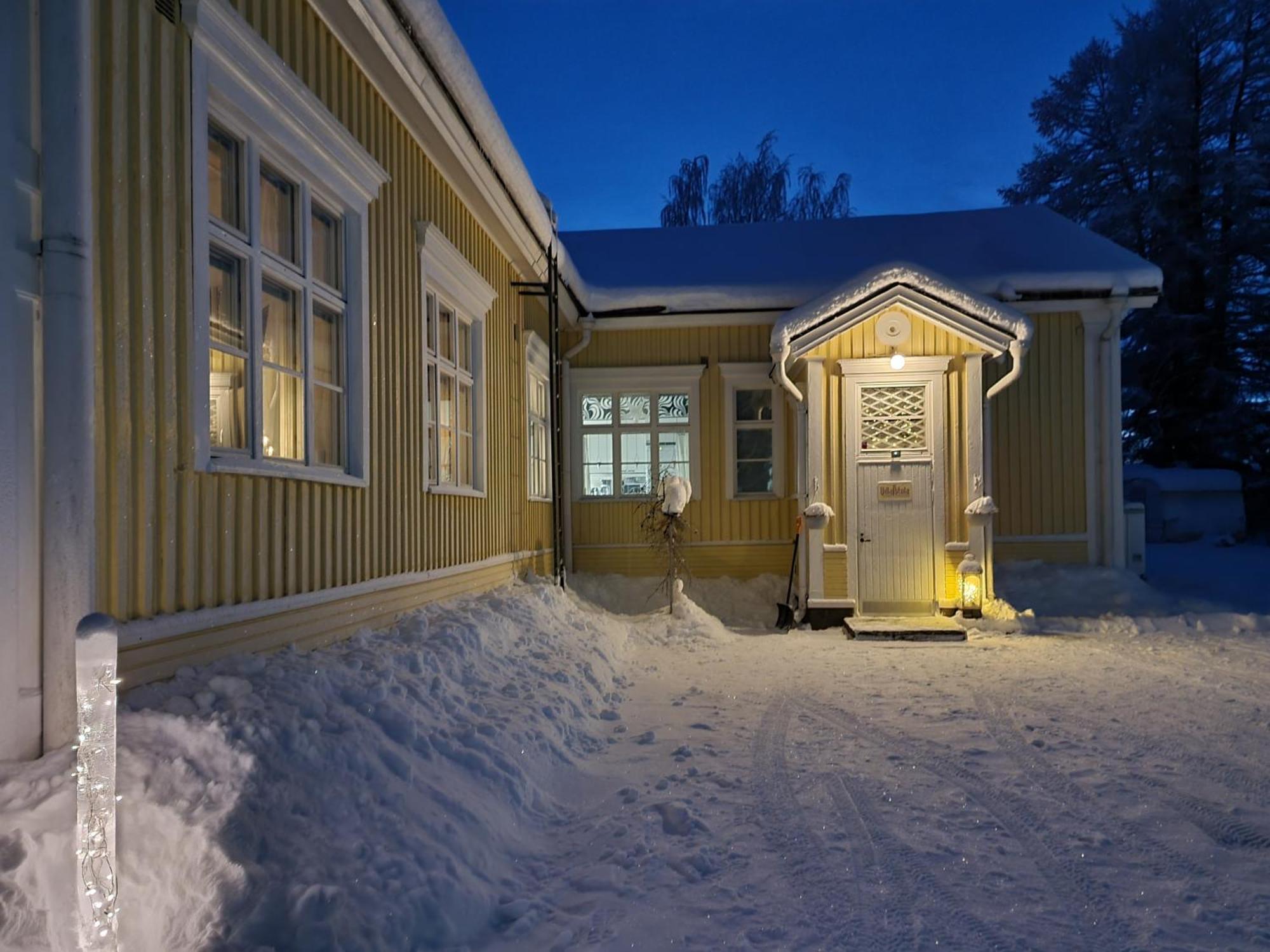 Ferienwohnung Wanha Kunnantalo Pudasjarvi Exterior foto